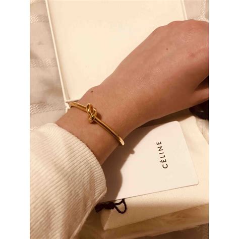 celine gold series brakes|Bracelets CELINE Women's .